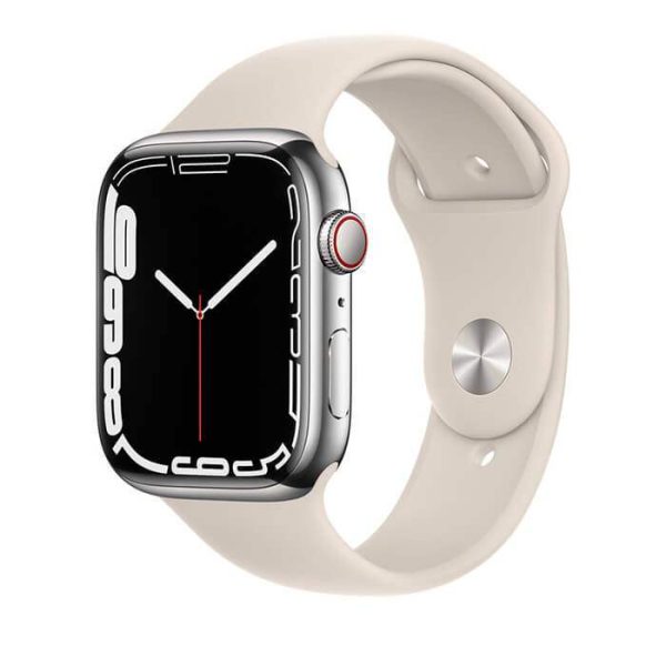 Apple Watch Series 7 4G Viền Thép Dây Cao Su New