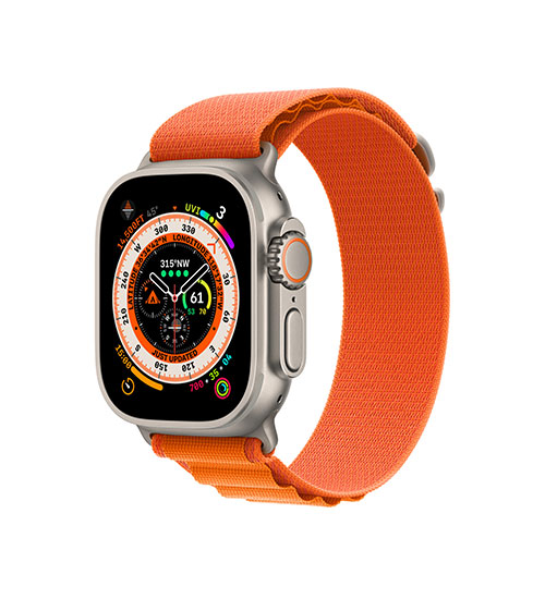 Apple Watch Ultra GPS + Cellular 49mm Titanium Alpine Loop Small