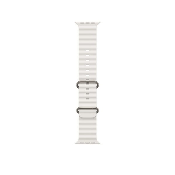 Apple Watch Ultra 49mm 4G Titanium Case with White OceanBand