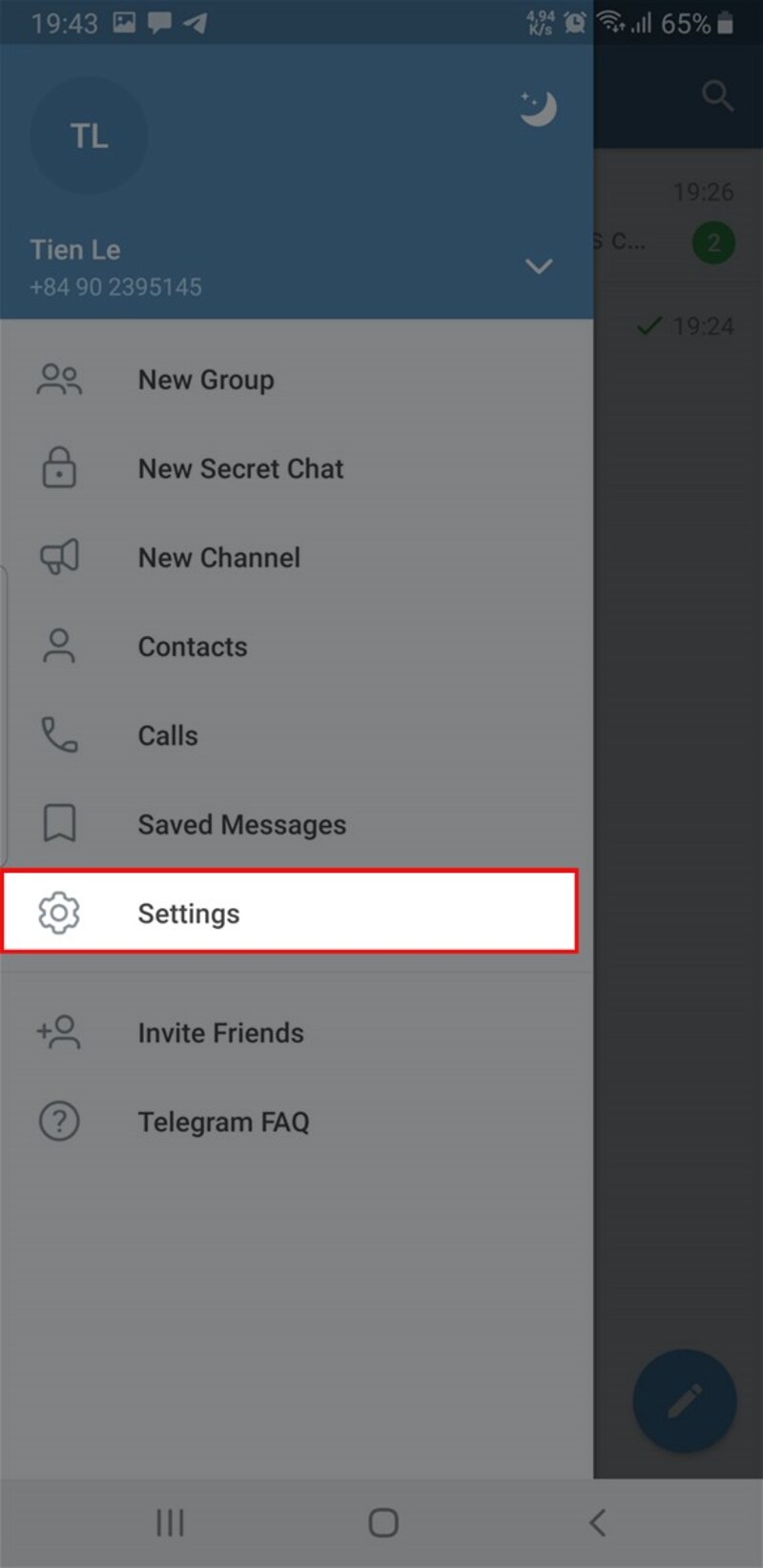 Cach su dung Telegram tren iPhone