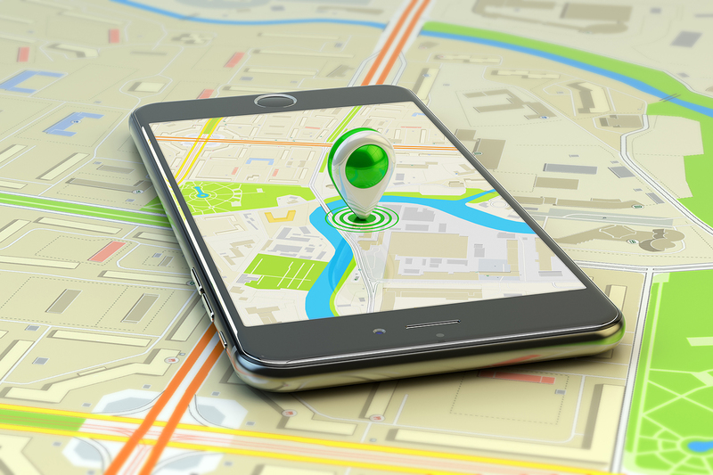 Thông qua ứng dụng GPS Phone Tracker 